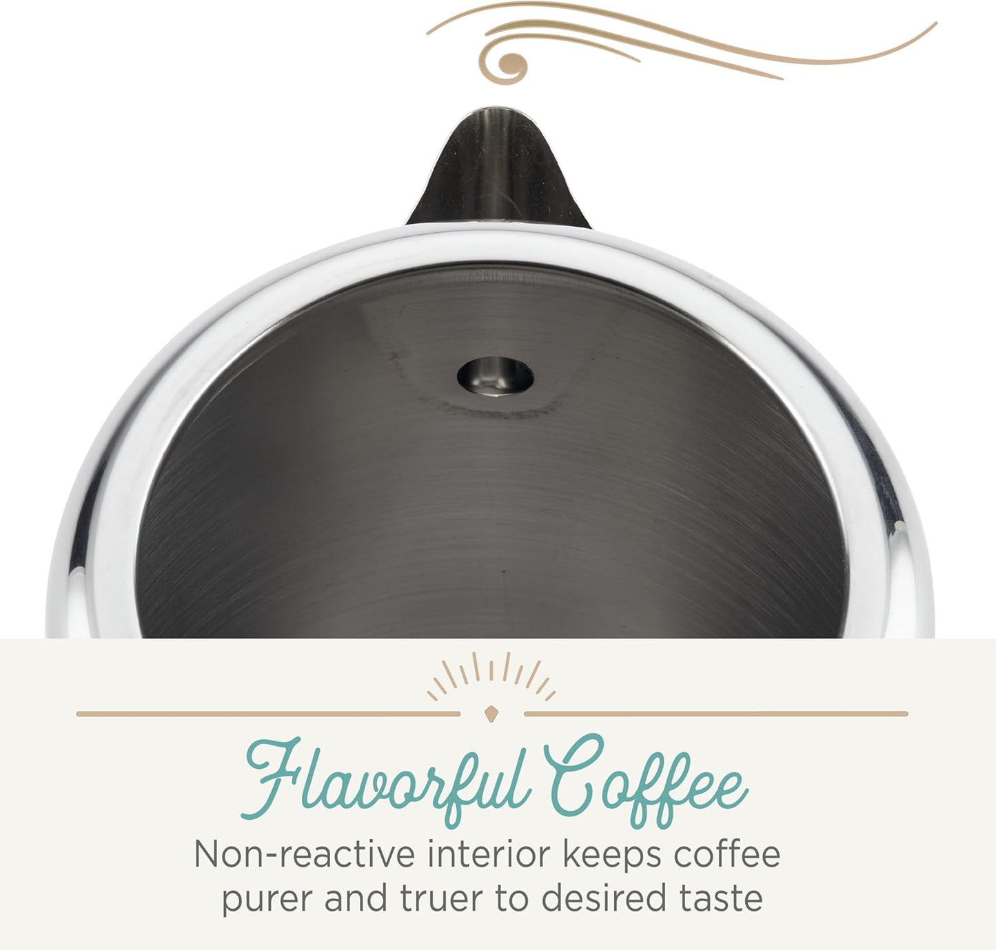 Farberware Classic Yosemite Stainless Steel Coffee Percolator - 8 Cup, Silver