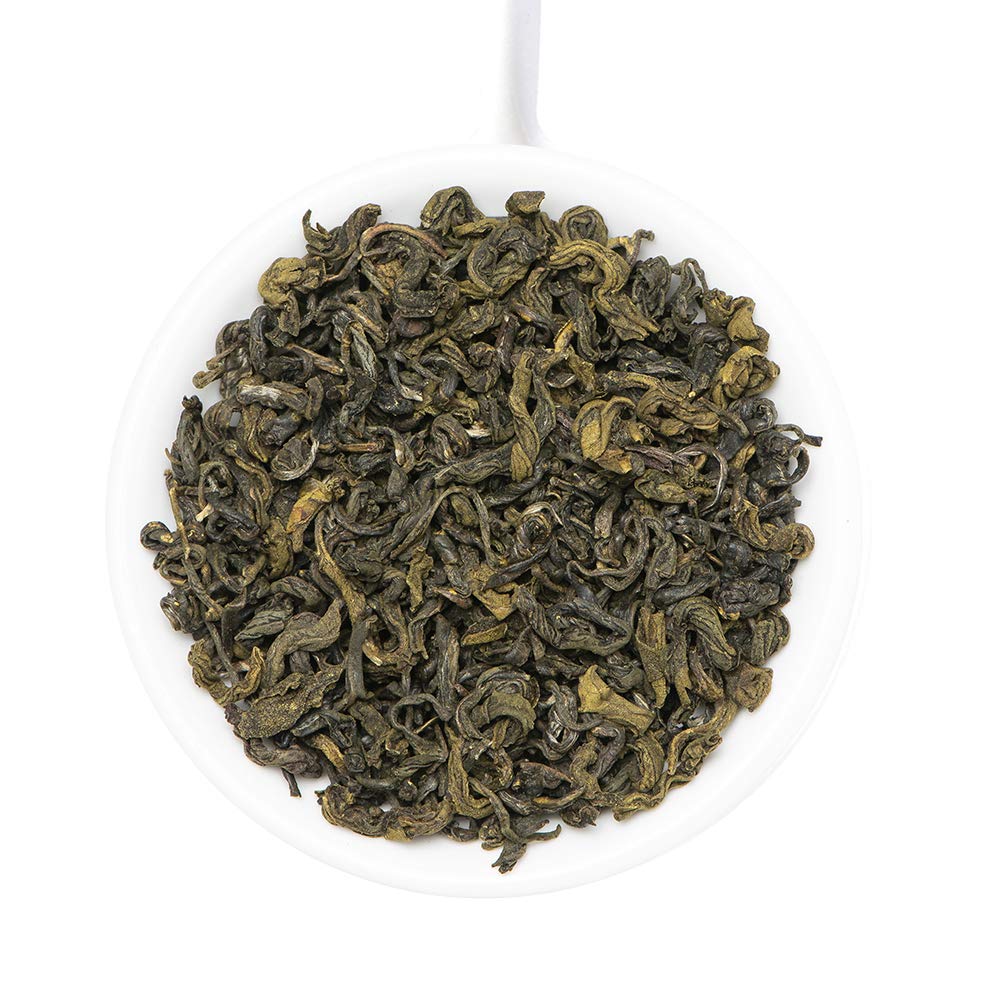 VAHDAM, Earl Grey Citrus Green Tea Loose Leaf (50+ Cups, 3.5 oz) Loose Leaf Earl Grey Green Tea With Pure Bergamot Oil | High Elevation Grown | Vacuum Sealed for Freshness
