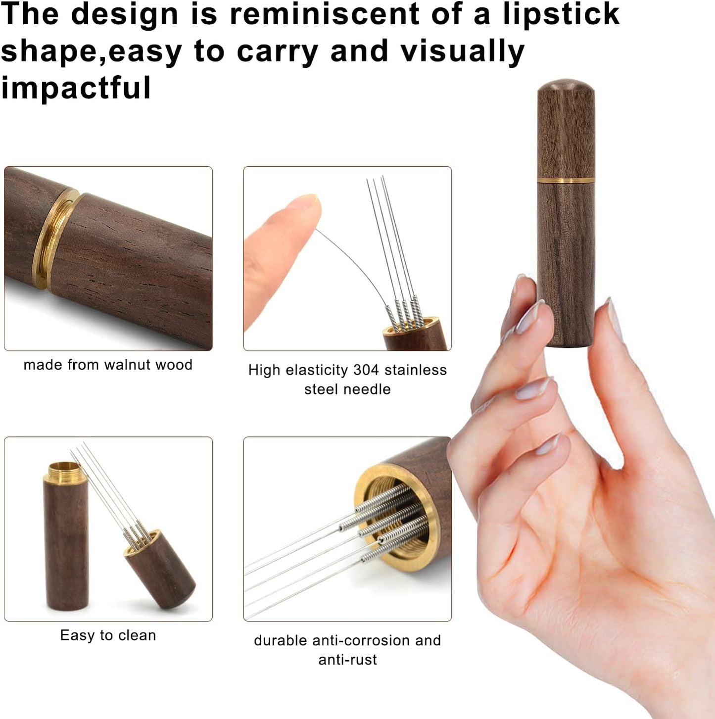 54mm Espresso Dosing Funnel: Coffee Dosing Funnel for Breville - 54mm Portafilter Funnel Magnetic Coffee Dosing Ring Aluminium Metal | Espresso Machine Accessories Bundle Including Espresso WDT Tool