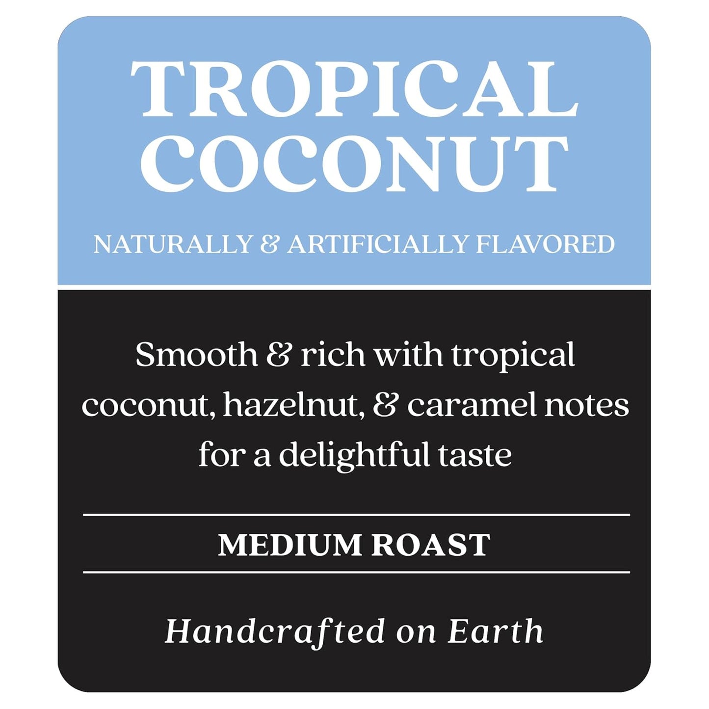 Copper Moon Medium Roast Whole Bean Coffee, Tropical Coconut Blend, 5 Lb