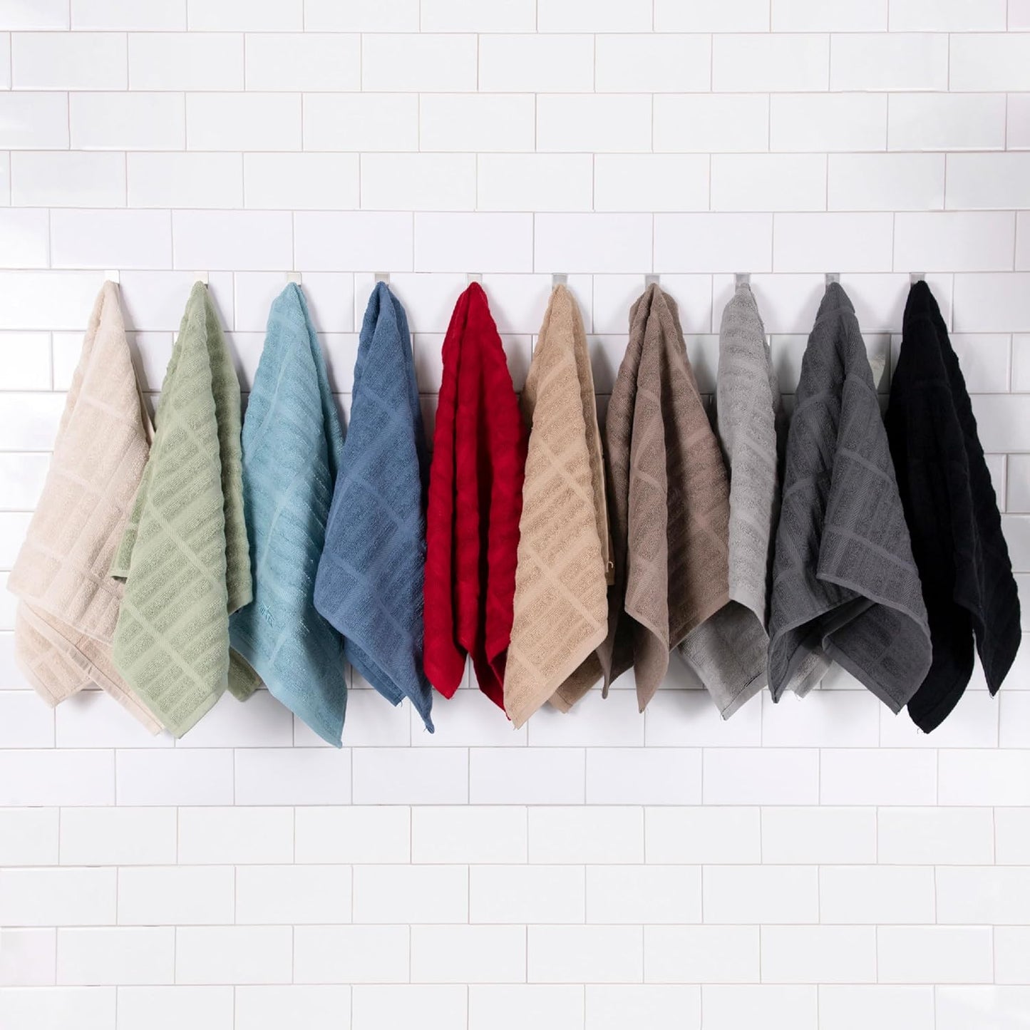 All-Clad Solid Kitchen Towel: Highly Absorbent, Super Soft Long Lasting - 100% Cotton, 17"x30" Tea Towel for Cleaning & Drying Dishes, Pans, Glassware, or Countertops, (1-Pack), Titanium Gray