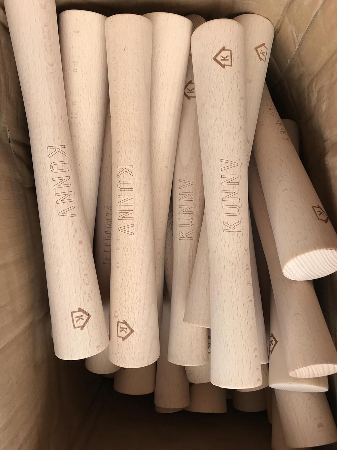 12 inch beech Wood Sauerkraut Pounder Wood Stomper Pusher