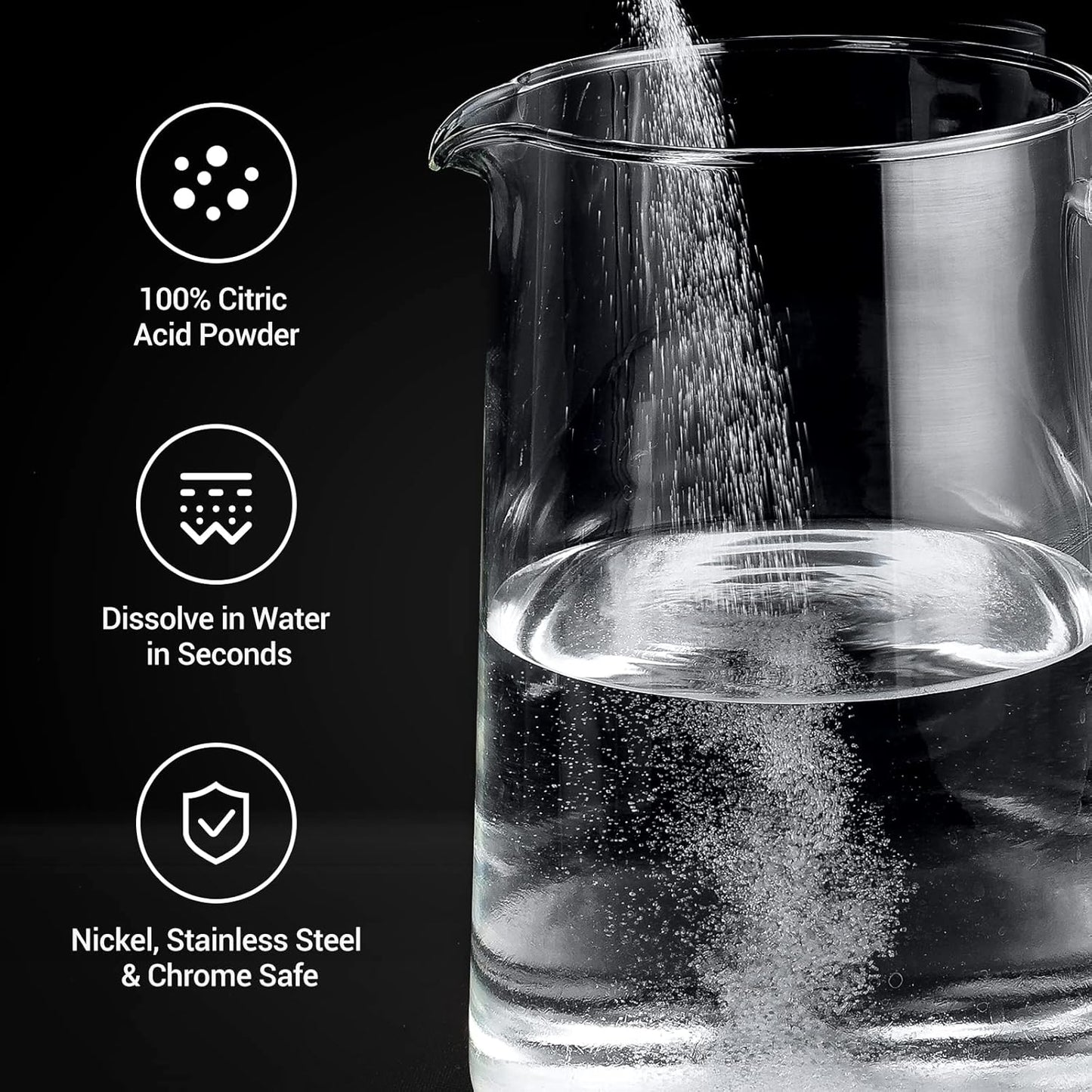 Gevi Coffee Maker Cleaner, Espresso Machine Cleaning Powder - 12 Use & Individually Packed for Each Use | Organic Citric Acid Cleaner Compatible with All Major Brands