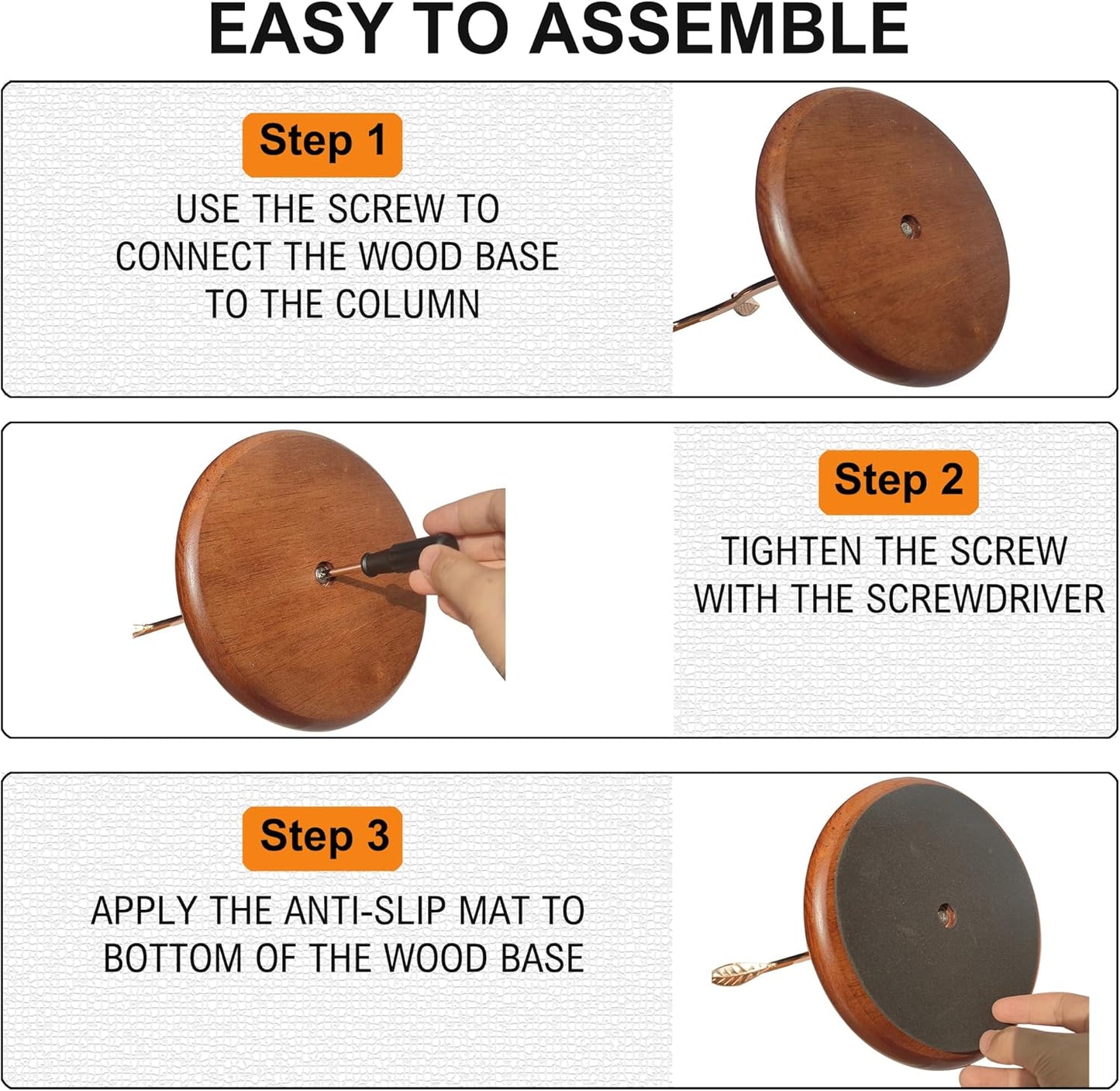 Coffee Mug Holder,Mug Tree for Counter,Mug Rack Countertop,Leaf Shaped Coffee Tea Cup Mug Holder Stand for Countertop,Perfect Coffee Bar Accessory & Kitchen Home Organizer Gold