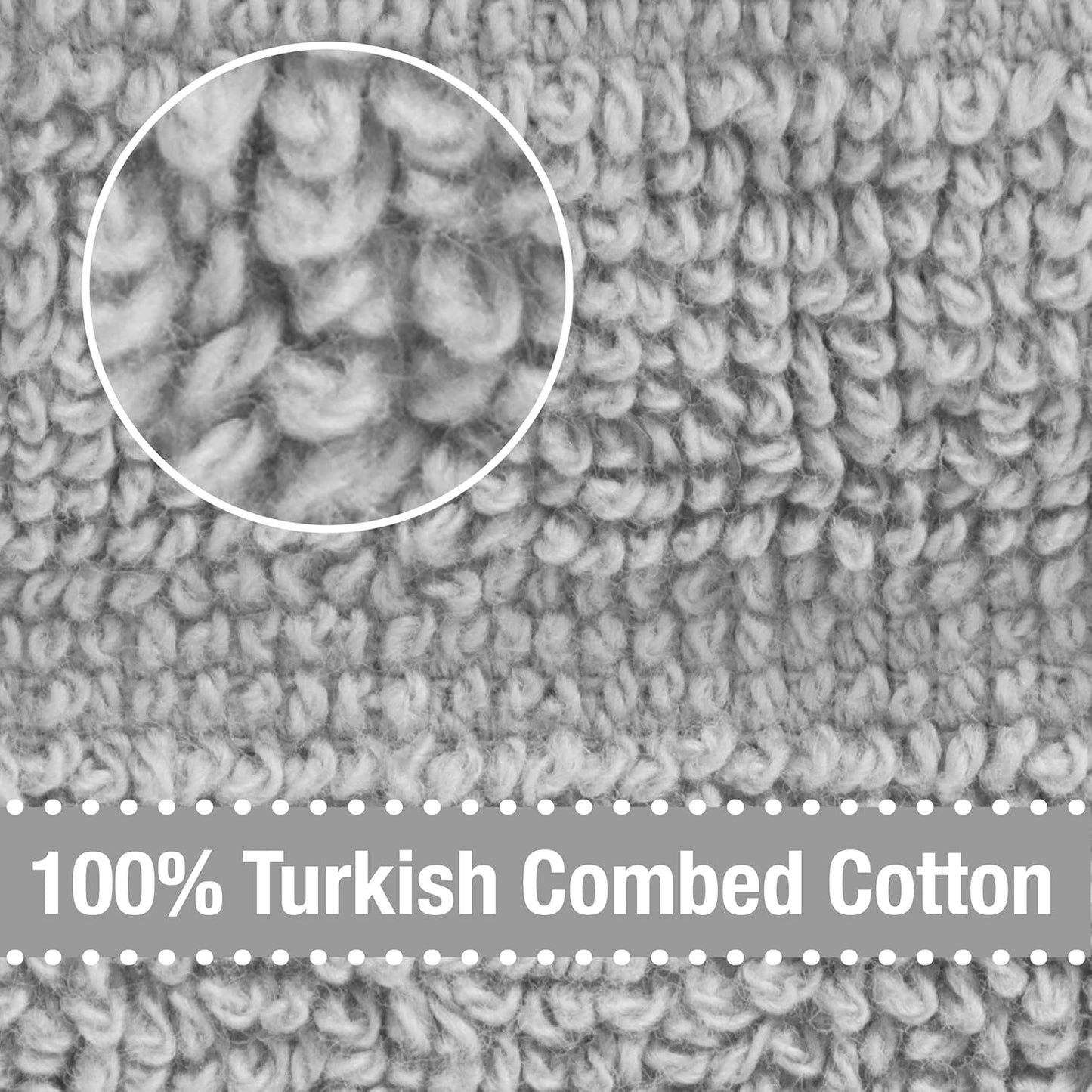 All-Clad Solid Kitchen Towels: Highly Absorbent, Super Soft Long Lasting - 100% Cotton, 17"x30" Tea Towels for Cleaning & Drying Dishes, Pans, Glassware, or Countertops, (2-Pack), Titanium Gray