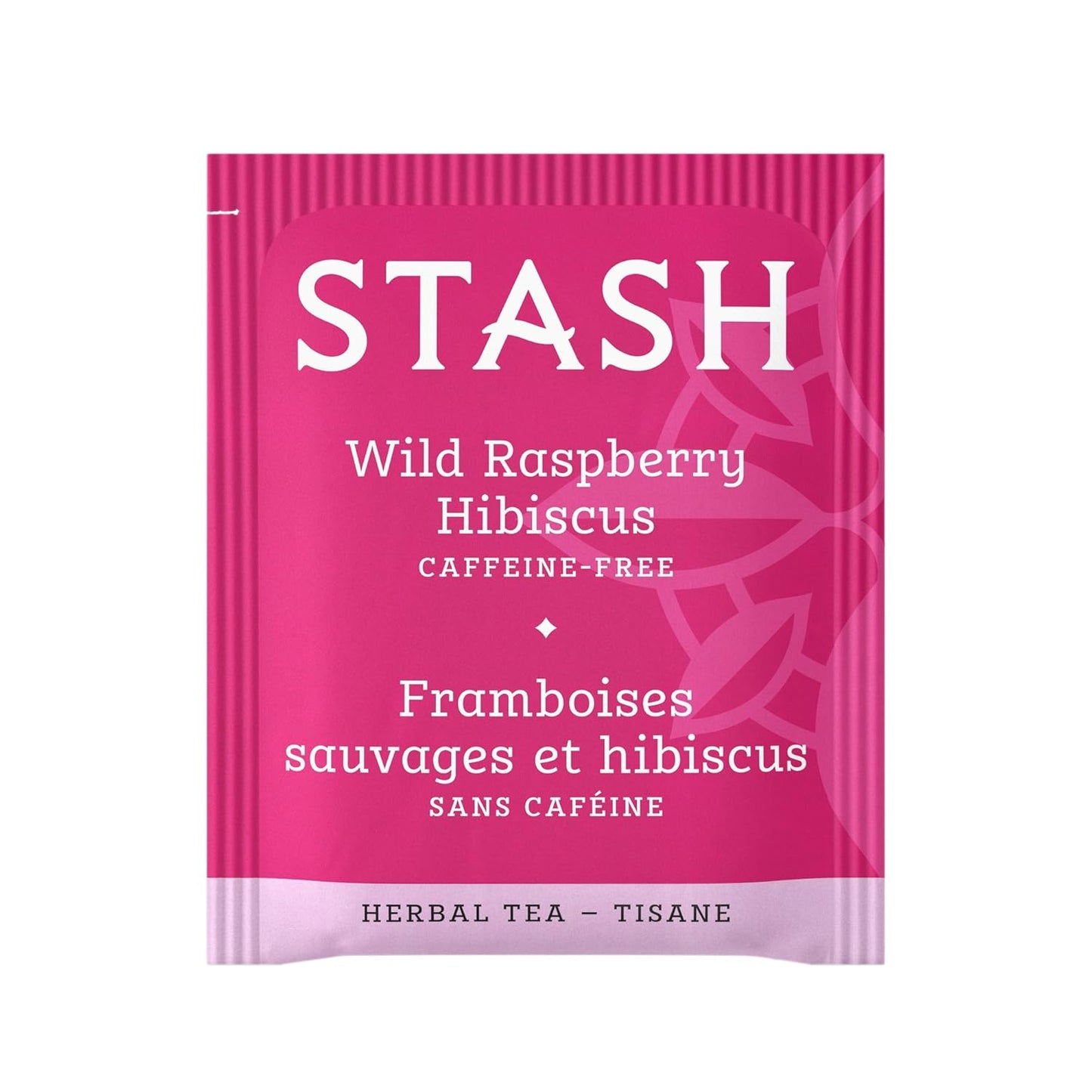 Stash Tea Wild Raspberry Hibiscus Herbal Tea - Naturally Caffeine Free, Non-GMO Project Verified Premium Tea with No Artificial Ingredients, 20 Count (Pack of 6) - 120 Bags Total