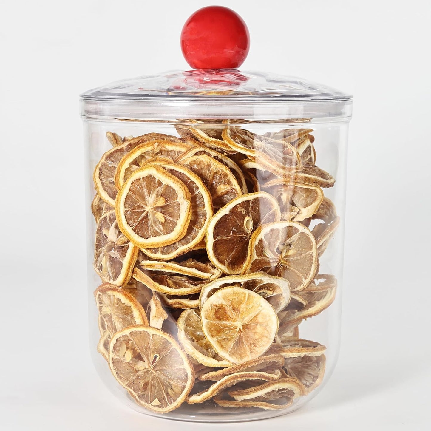 Coffee Pod Holder with Lid,Clear Plastic K Cup Organizer Holder Coffee Capsule Filter Storage Container Home or Office Counter Organizer Bar Accessories With 50Pcs Stickers-1400ml