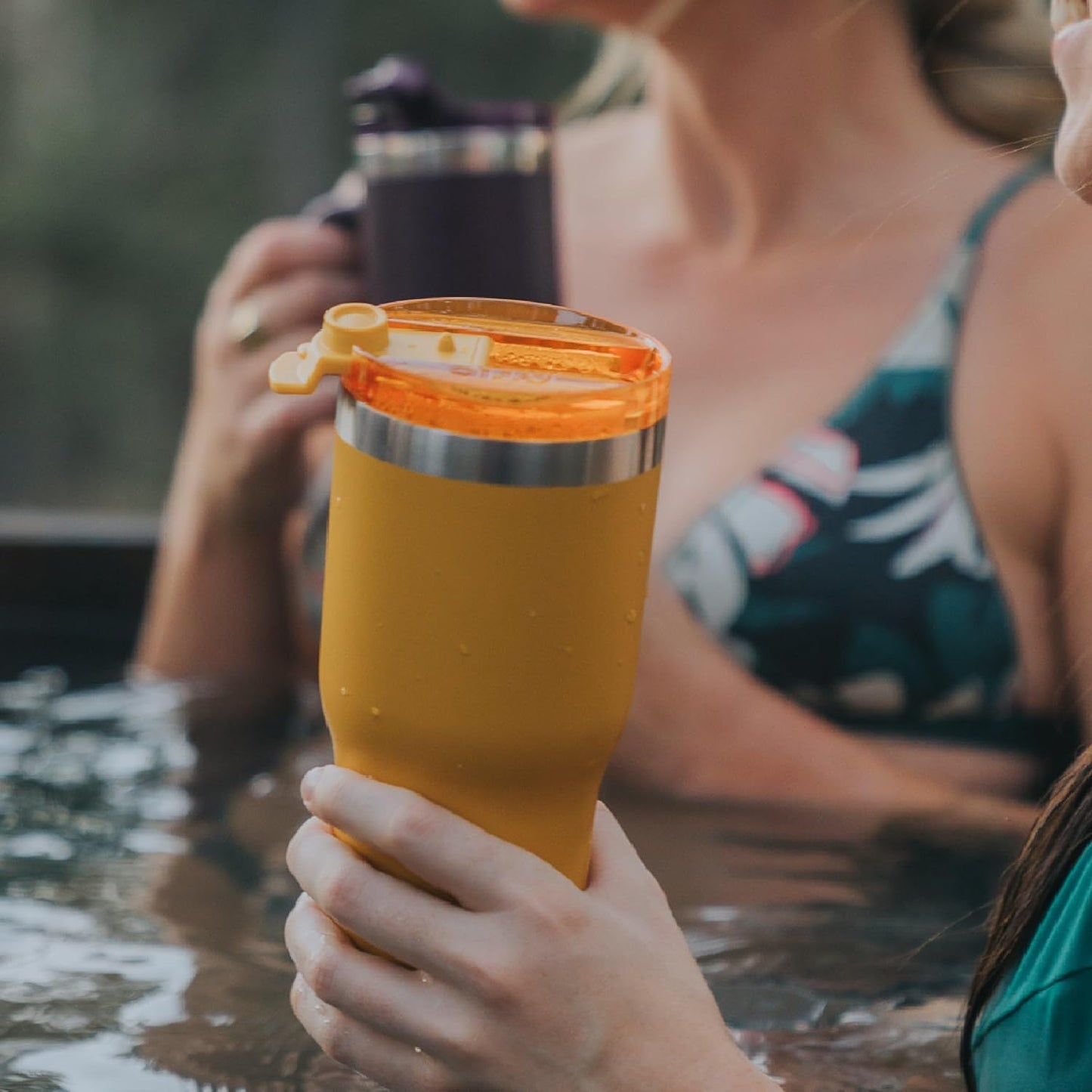 RTIC 20oz Essential Tumbler with Lid, Insulated, Stainless Steel, Metal, Double Wall Vacuum-Insulation, Ceramic Lined, Travel Cup for Iced Coffee, Tea, Hot and Cold Drink, Fresh Mint