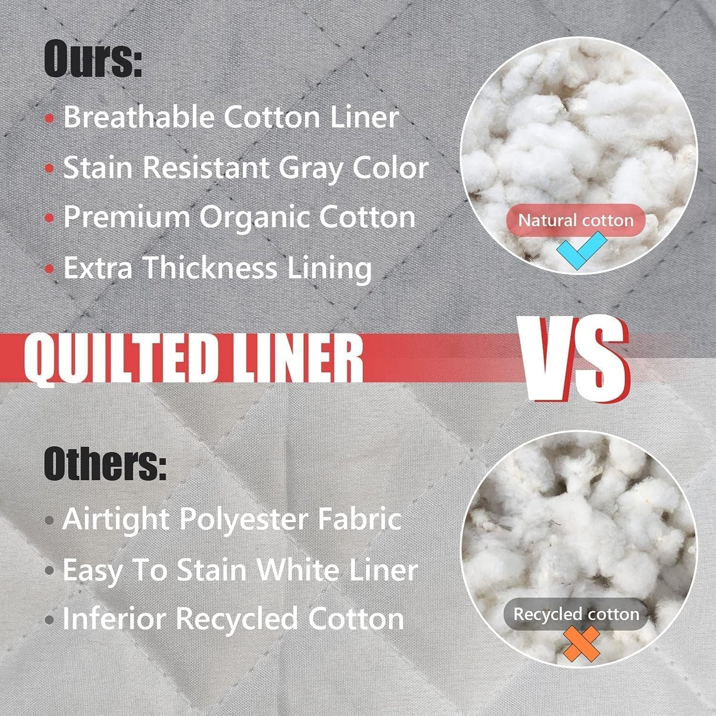 Rorecay 6pcs Oven Mitts and Pot Holders Sets for Kitchen, Extra Long Silicone Oven Gloves Heat Resistant 500 Degrees Non-Slip Potholders Hot Pads for Baking Cooking, Quilted Liner, Red