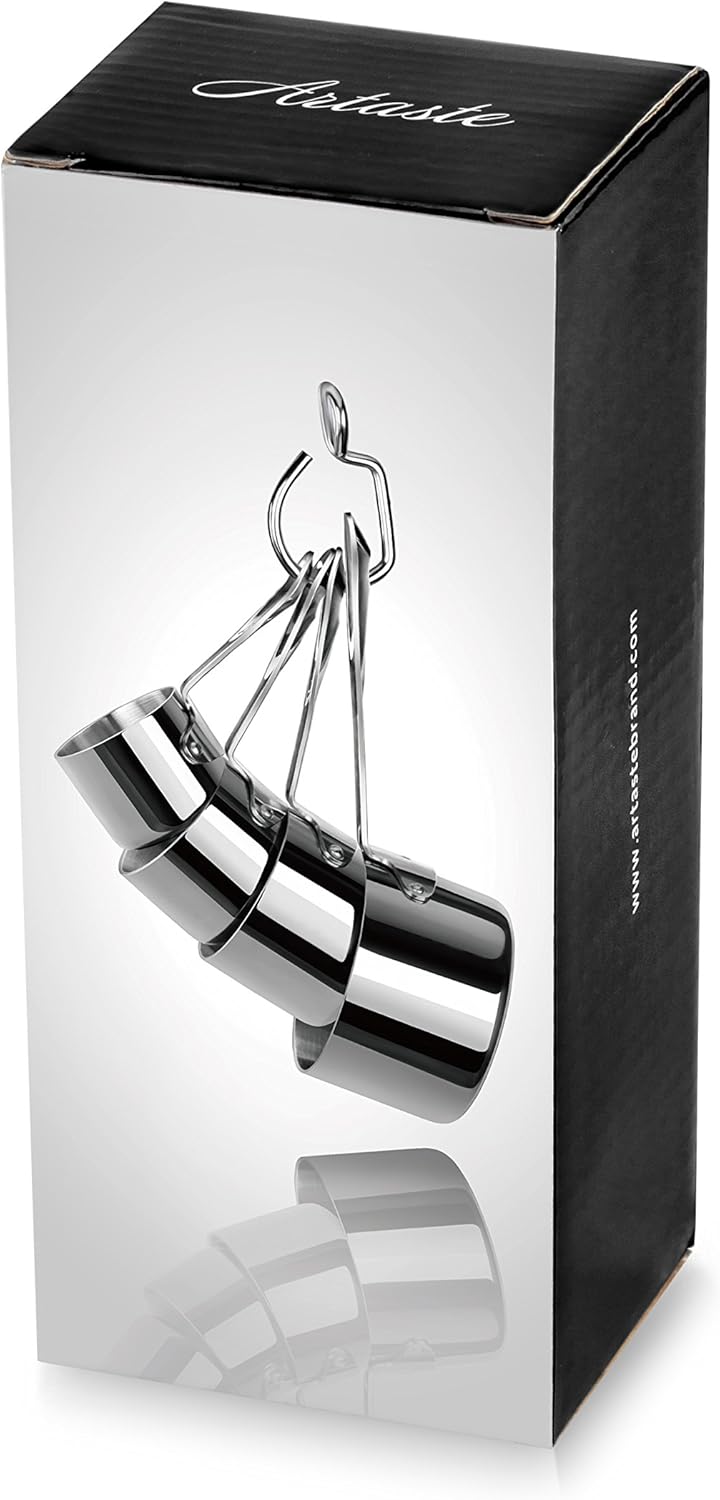 New Star Foodservice 43143 Stainless Steel 18/8 Measuring Cups