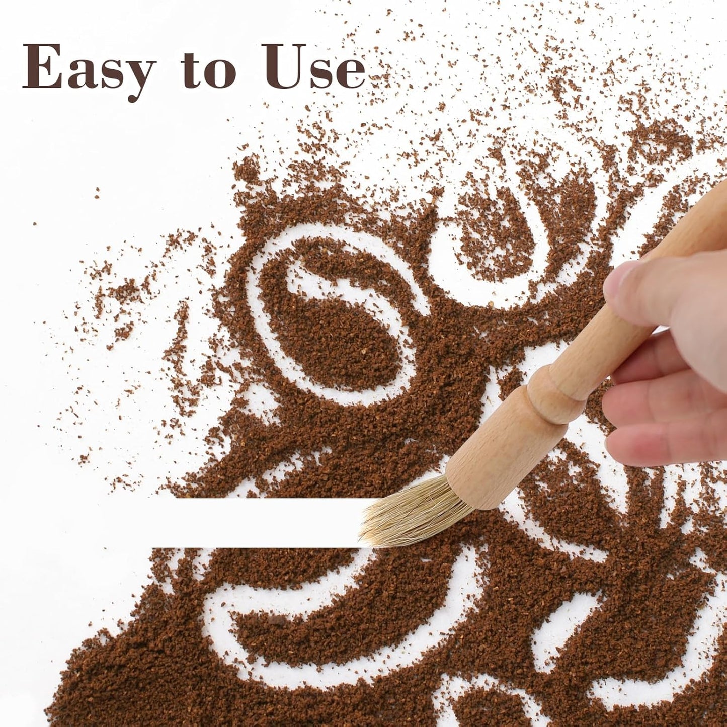 4 PCS Coffee Machine Brush Cleaner Nylon Espresso Grinders Dusting Professional Barista Multifunction Cleaning Tools Accessories