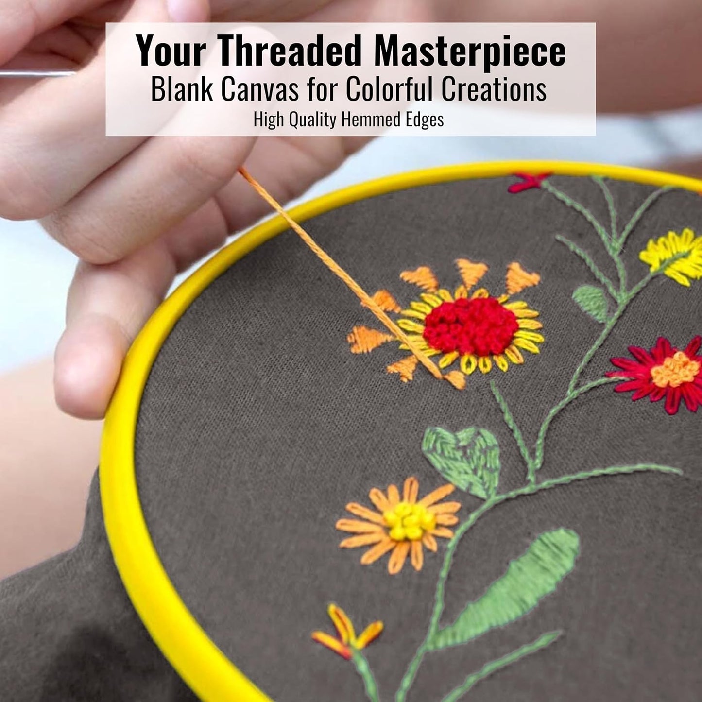 Flour Sack Dish Towels for Kitchen Set of 6 (28"x28") 100% Cotton Bread Dough Proofing Highly Absorbent Hand Towel, Thick Baking Cloth for Baguettes, Ciabatta, Pastry Reusable Tea Towels - Charcoal