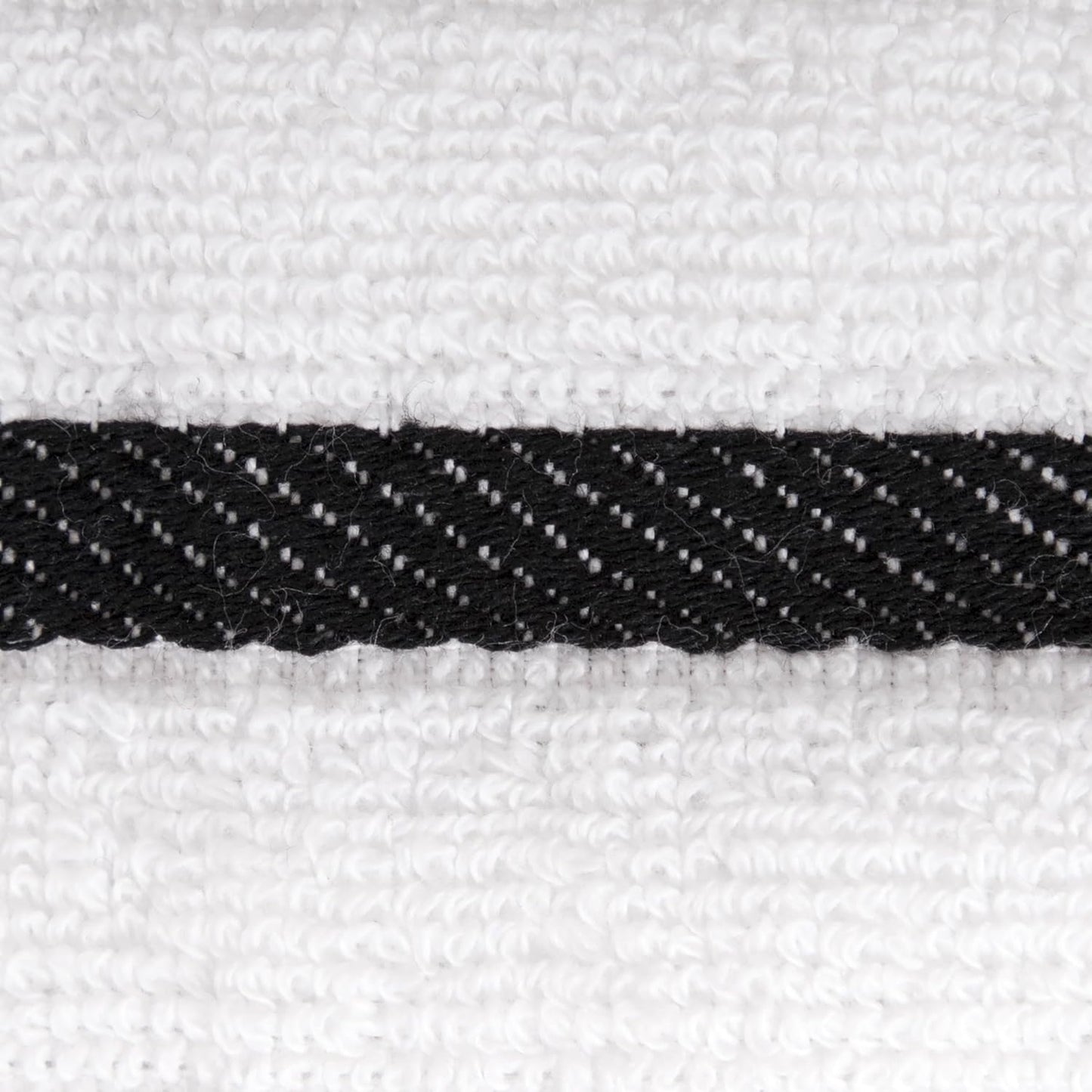 All-Clad Checked Kitchen Towel: Highly Absorbent, Super Soft Long Lasting - 100% Cotton, 17"x30" Tea Towel for Cleaning & Drying Dishes, Pans, Glassware, or Countertops, (1-Pack), Black