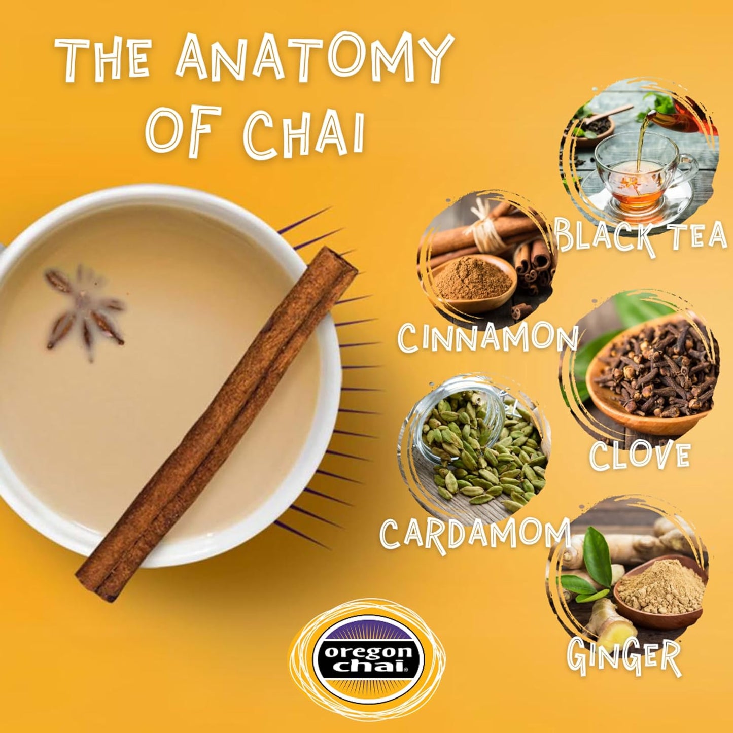 Oregon Chai Original Dry Chai Latte Mix, 3 Pound (Pack of 1)