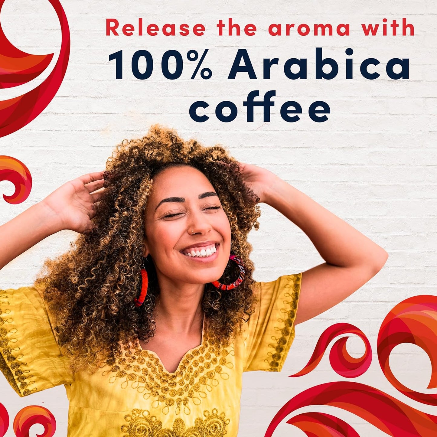 Gevalia House Blend Decaf Medium Roast Ground Coffee, 12 oz Bag