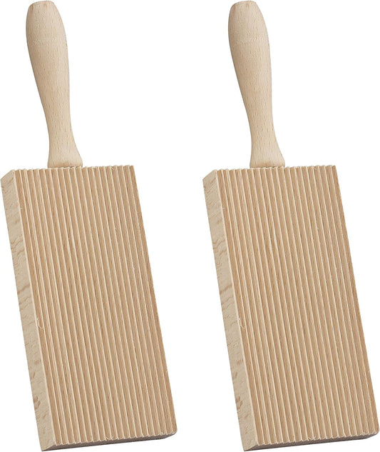 Fantes Gnocchi Board, Beechwood, Made in Italy, Set of 2, The Italian Market Original since 1906