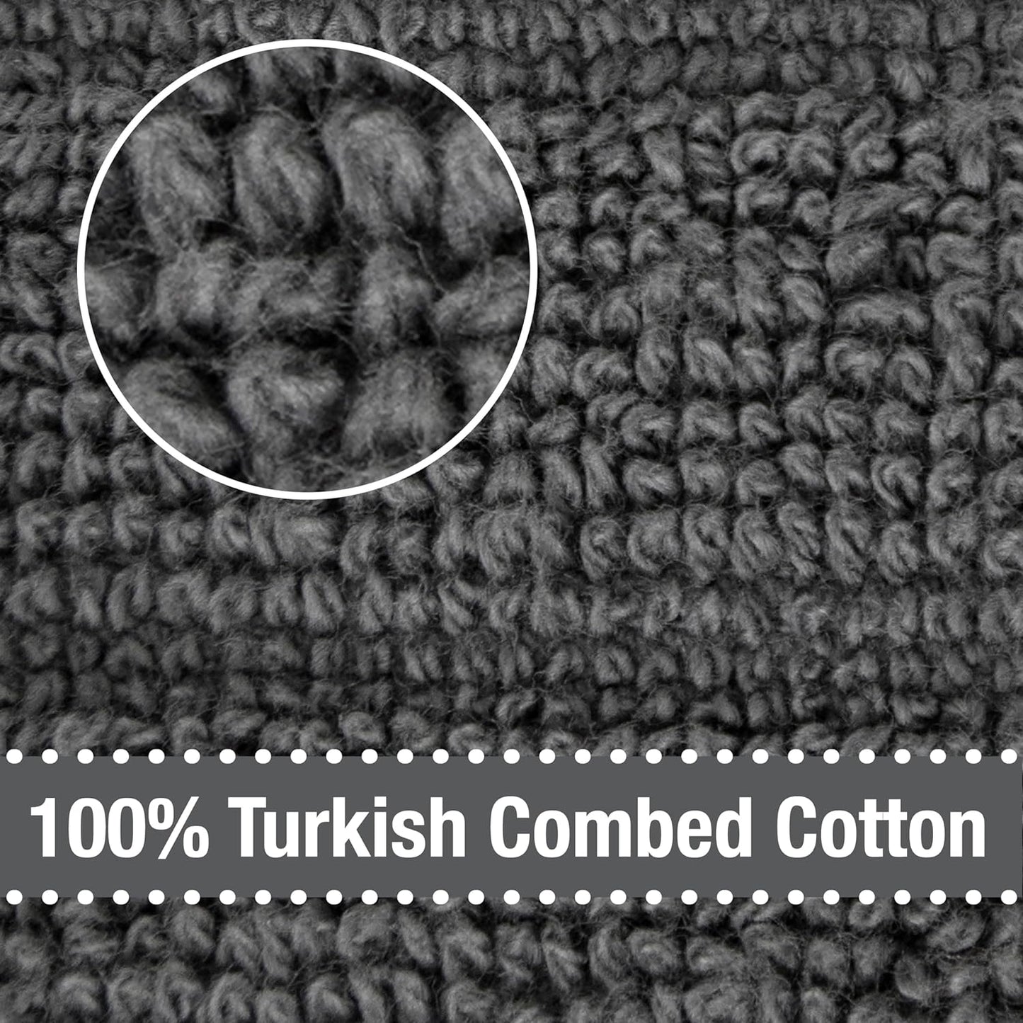 All-Clad Solid Kitchen Towels: Highly Absorbent, Super Soft Long Lasting - 100% Cotton, 17"x30" Tea Towels for Cleaning & Drying Dishes, Pans, Glassware, or Countertops, (2-Pack), Pewter