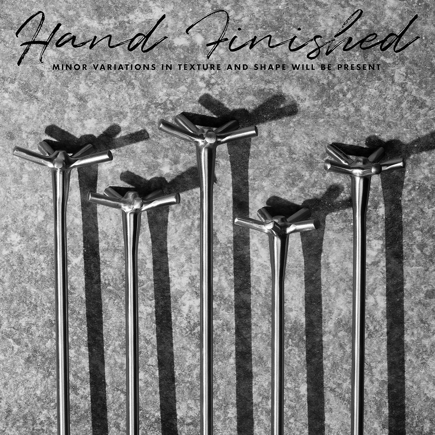 Piña Barware Swizzle Stick Stirrer - Stainless Steel with Smooth Matte Finish (Narrow Width, One Swizzle Stick)