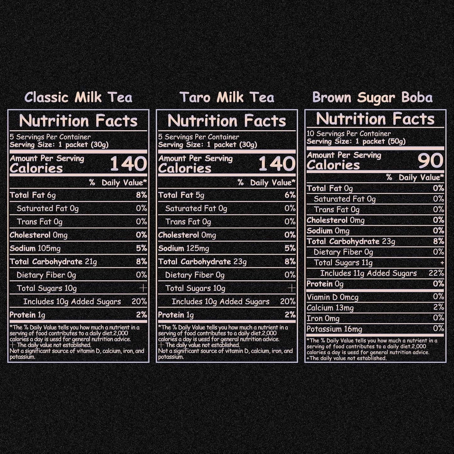 Boba Moo X Premium Boba Tea Kit Combo (Classic & Taro) - Only 5,000 Kits Yearly, Small Batch Bubble Tea Kit With Boba Tapioca Pearls, Exceptional Taste & Chewiness, Vegan, Lactose-Free, 10 Servings