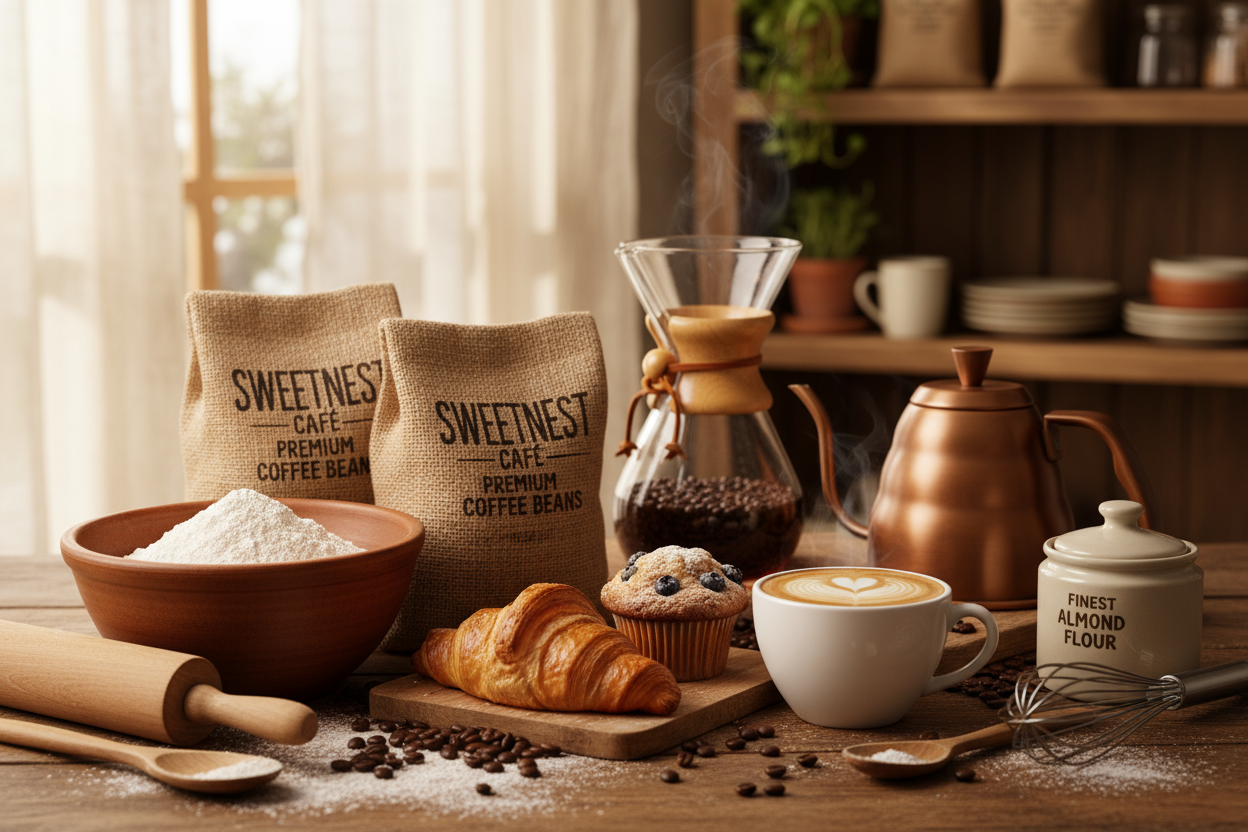 Sweetnest Café’s baking and coffee essentials