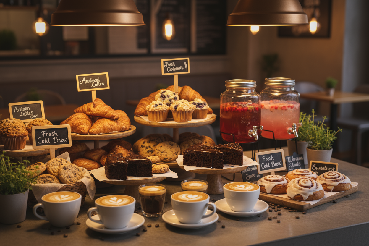 Sweetnest Café’s products